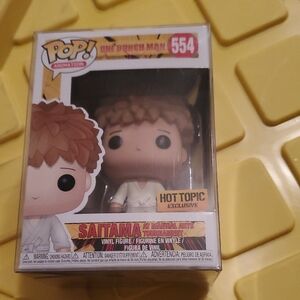 One Punch Man Saitama At Martial Arts Tournament #554 Hot Topic Exclusive Funko